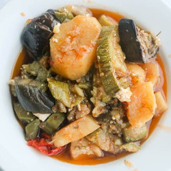 Briam - Baked Vegetables In Olive Oil (island Of Ikaria-greece)