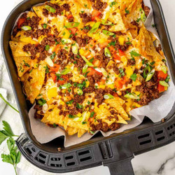 Crispy Air Fryer Nachos