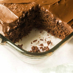 One Bowl Sourdough Chocolate Cake