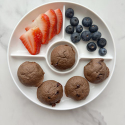 Chocolate Veggie Muffins