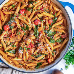 Tuscan Chicken Pasta