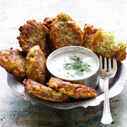 Mücver (turkish Courgette/zucchini Fritters)