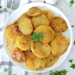 The Famous Garlic Potatoes From Málaga Spain | Papas Con Adobillo