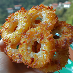 Fried Piña Colada Rings