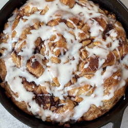 Sourdough Apple Fritter Focaccia