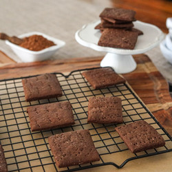 Sourdough Chocolate Graham Crackers