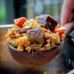 Instant Pot Beef Rice Pilaf (beef Plov)