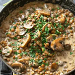 Lentil Mushroom Stroganoff: A Hearty Vegetarian Delight