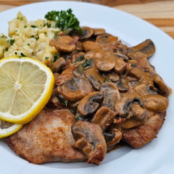 Jägerschnitzel Sosse