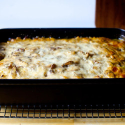Cabbage And Mushroom Lasagna
