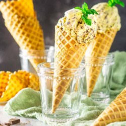 Fresh Mint-chocolate Chip Ice Cream