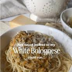 White Bolognese Sauce