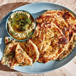 Feta-za'atar Flatbread