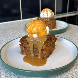 Carrot Cake Sticky Toffee Pudding