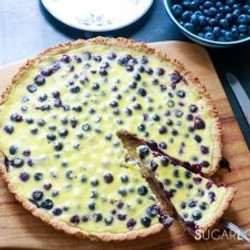 Mustikkapiirakka (finnish Blueberry Pie)