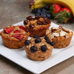 Oatmeal Muffins Recipe By Tasty