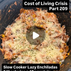 Slow Cooker Lazy Enchiladas