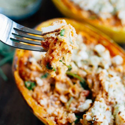Stuffed Spaghetti Squash Lasagna Bowls