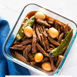 Jangjorim (soy Sauce Beef And Quail Eggs)