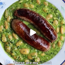 Rocket Pesto Butter Beans