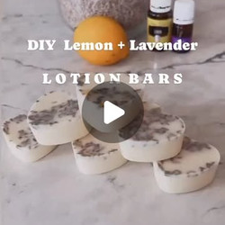 Lemon + Lavender Lotion Bars