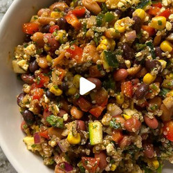Southwest Bean And Quinoa Salad