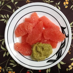 Grapefruit Salad With Green Olive Paste