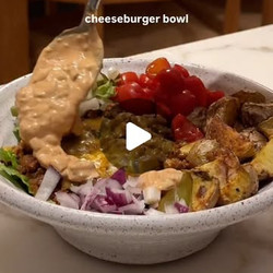 Cheeseburger Bowls
