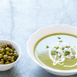Silky Edamame Soup