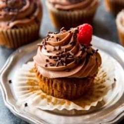 Mocha Nutella Cupcakes