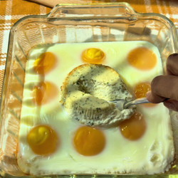 Creamy Boursin Egg Bake Scramble