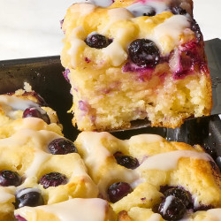Lemon Blueberry Butter-swim Biscuits