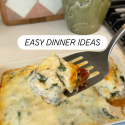 Chicken Alfredo Biscuit Bake