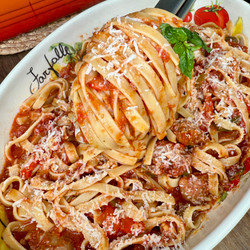 Sausage And Pepper Sunday Sauce
