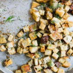 Perfect Homemade Sourdough Bread Croutons