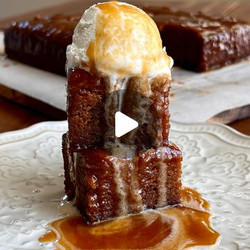 Sweet Potato Sticky Toffee Pudding