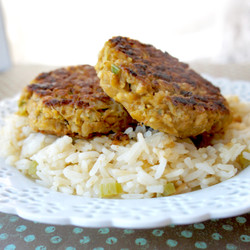 Cajun Chickpea Cakes