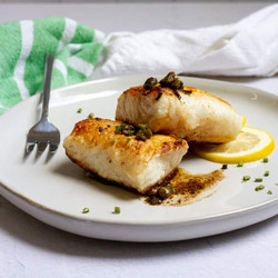 Lingcod Recipe: Pan-seared Fish With Lemon Caper Sauce