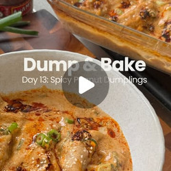 Spicy Peanut Dumplings