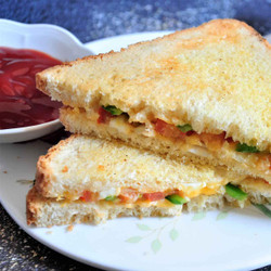 Air Fryer Grilled Cheese Sandwich