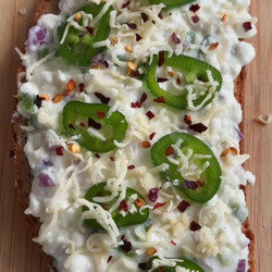 Jalapeño Popper Breakfast Toast (high-protein Cottage Cheese Version)