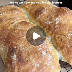 Double Ciabatta Loaf