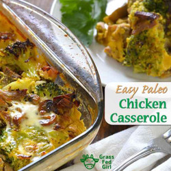 Keto And Low Carb Chicken Broccoli Casserole