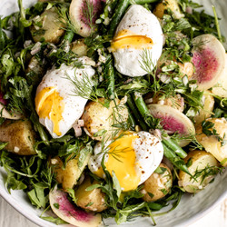 French Potato Salad With Green Beans