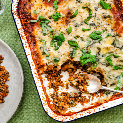 Lentil Shepherd's Pie With Herby Mashed Potatoes