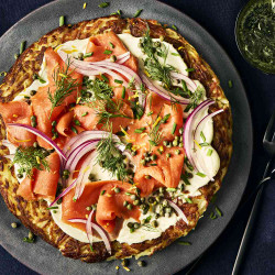 Potato Rösti With Smoked Salmon