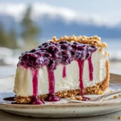 No Bake Huckleberry Cheesecake Recipe