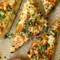 Chimichurri Garlic Bread