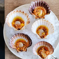 Saint Peter’s Scallops With Citrus Dressing