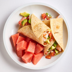 Shrimp, Avocado &amp; Feta Wrap